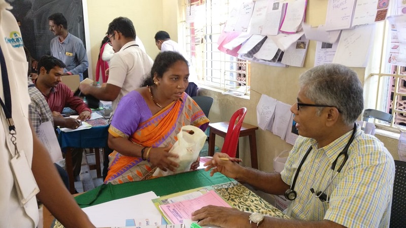 Medical & Health Camp held on 9th February 2019 at Wesley School